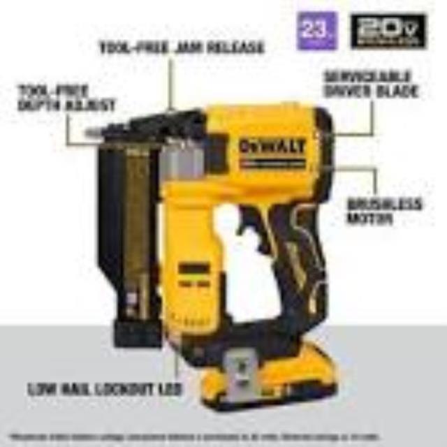 Where to find NAILER, FINISH, 20V, 23GA PIN, W BAT CHA in Raleigh